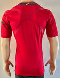 2012-2013 Spain National Team Home Shirt Player Issue Authentic Techfit Euro Winners New BNWOT Size M Very Fitted