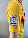 2020-2021 FC Barcelona Fourth Shirt Lionel Messi Senyera Pre Owned Size S