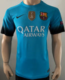 2015-2016 FC Barcelona Third Shirt Andres Iniesta Champions League Winners WCCFIFA Pre Owned Size S