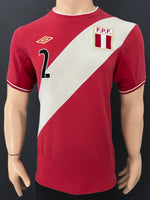 2011 Peru Away Shirt Alberto Rodríguez Player Issue Kitroom  Size M