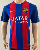 2016 2017 Barcelona FC Home Shirt PIQUE 3 Size M