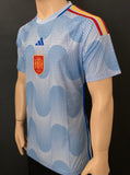 2022-2023 Spain National Team Player Issue Authentic Away Shirt BNWT Size L