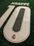 2026-2027 Real Madrid CF Third Name Set and Number Kylian Mbappe Cup and Champions Avery Dennison