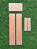 2026-2027 France National Team Away Name Set and Number Michael Olise  Monblason Adult Size