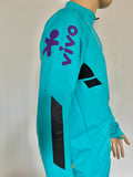 2024-2025 Brazil National Team Shield Drill Top Training Player Issue Kitroom Water Proof Worn and Washed Size L