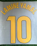 2026-2027 FC Barcelona Home Name Set and Number Lamine Yamal Player Issue LaLiga TPT