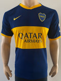 2019-2020 Boca Juniors Home Shirt Player Issue Authentic Carlos Izquierdoz Superliga Argentina Pre Owned Size L