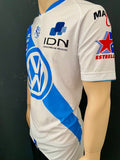 2007-2008 Club Puebla Home Shirt Volkswagen Pre Owned Size M