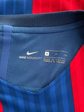 2016-2017 FC Barcelona Home Shirt Lionel Messi Player Issue Authentic LaLiga Pre Owned Size S
