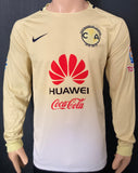 2016-2017 Club America Long Sleeve Centenary Home Shirt Pre Owned Size XL