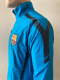 2010-2011 FC Barcelona Track Jacket Kitroom Player Issue Pre Owned Size M