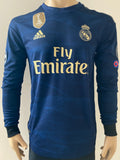 2019-2020 Real Madrid CF Away Shirt Sergio Ramos Player Issue Long Sleeve New BNWT Multiple Sizes