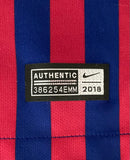 2018-2019 Barcelona Home Shirt Long Sleeve Pre Owned Size S