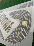 2024-2025 FC Barcelona Home Name Set and Number Roony Bradghi Player Issue Cup Champions Textprint