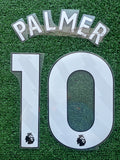 2025-2026 Chelsea Home and Third Name Set and Number Cole Palmer EPL English Premier League Avery Dennison