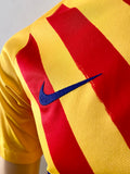 2020-2021 FC Barcelona Fourth Shirt Lionel Messi Senyera Pre Owned Size S