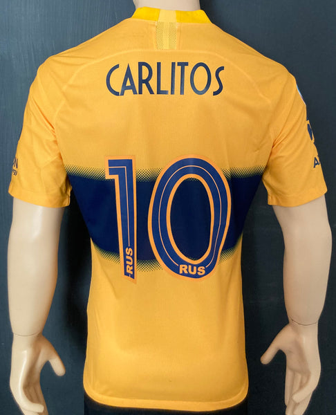 2019-2020 Boca Juniors Away Shirt Carlitos Tevez SAF Kitroom Player Issue Mint Condition Size L