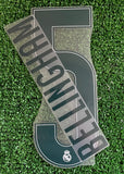 2026-2027 Real Madrid CF Home Name Set and Number Jude Bellingham Cup and Champions Avery Dennison