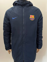 2016-2017 FC Barcelona Winter Jacket Player Issue Pre Owned Size M