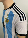 2022 Argentina National Team Player Issue Home Shirt  Lionel Messi World Cup Final Edition BNWT Size S