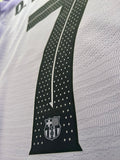 2021-2022 FC Barcelona Away Shirt Ousmane Dembele Player Issue Kitroom Long Sleeve