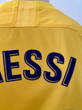 2020-2021 FC Barcelona Fourth Shirt Lionel Messi Senyera Pre Owned Size S
