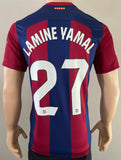 2023-2024 FC Barcelona Home Shirt Lamine Yamal El Clasico Rolling Stones Special Version La Liga BNWOT  Size M