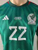 2022-2023 Mexico National Team Home Shirt Hirving Lozano Chucky New BNWT