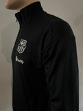 2024-2025 FC Barcelona Away Jacket Travel Black  Old Spotify BNWOT Multiple Sizes