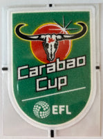 2022 - 2023 - 2024 Carabao Cup Badge Player Issue Sporting ID Flock