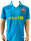 2007-2008 FC Barcelona Away Shirt 50 Anniversary Camp Nou Pre Owned Size XL