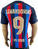 2023-2024 FC Barcelona Home Shirt Robert Lewandowski Player Issue Authentic New BNWT no Kueski, no Aplazo