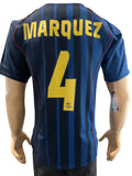 2004-2005 FC Barcelona Away Shirt Rafael Marquez LaLiga Pre Owned Size S