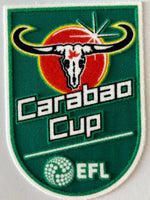 2022 - 2023 - 2024 Carabao Cup Badge Player Issue Sporting ID Flock