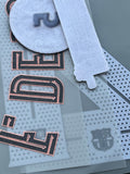2025-2026 FC Barcelona Third Name Set Number and Patches Frenkie de Jong Player Issue Champions League Textprint Sporting ID Adult Size