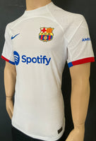 2023-2024 FC Barcelona Player Issue Away Shirt La Liga Lamine Yamal BNWT Multiple Sizes