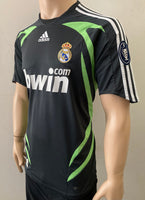 2007-2008 Real Madrid CF Third Shirt Champions League Pre Owned Size M