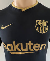 2020-2021 FC Barcelona Away Shirt Pedri La Liga Version Pre Owned Size S