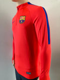 2016-2017 FC Barcelona Drill Training Top Pre Owned Size S