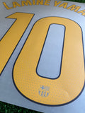 2026-2027 FC Barcelona Home Name Set and Number Lamine Yamal Player Issue LaLiga TPT