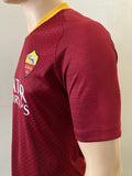 2018-2019 AS Roma Home Shirt Kluivert Kitroom Player Issue Pre Owned Size M