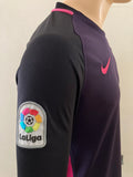 2016-2017 FC Barcelona Long Sleeve Away Shirt Pre Owned Size M