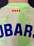 2025-2026 FC Barcelona Fifth Shirt Pau Cubarsi Player Issue Kitroom La Liga Mint Size L (Fitted)