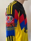 2025-2026 Club America Home Shirt Player Issue Authentic Alejandro Zendejas Dia Muertos Pac-Man Special Edition Liga MX Long Sleeve BNWT Size M