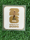 2026 World Cup Patch Player Issue Authentic White and Gold Winners Avery Dennison