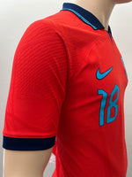 2022-2023 England National Team Away Shirt Trent Alexander-Arnold Player Issue Authentic Pre Owned Size M