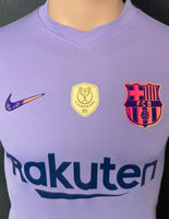 2021-2022 FC Barcelona Away Shirt Pedri Copa del Rey BNWT Size S