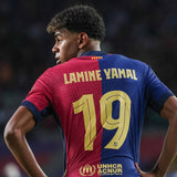 2024-2025 FC Barcelona Home kit Name Number set Lamine Yamal Kid Champions League