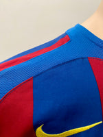 2005-2006 FC Barcelona Home Shirt La Liga Pre Owned Size S