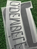 2025-2026 PSG Paris Saint Germain Ousmane Dembélé Fifth Name set and Number Champions League and Cup Monblason